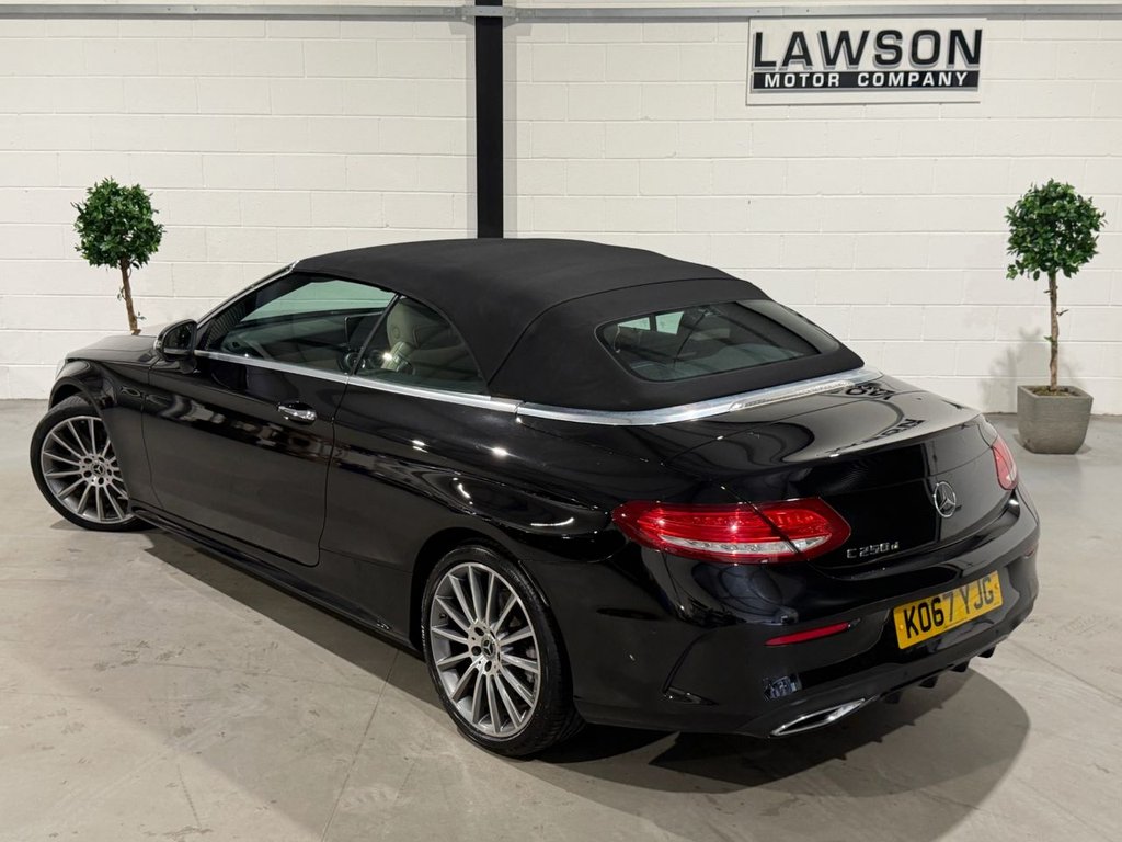 USED 2018 67 MERCEDES-BENZ C CLASS 2.1 C250d AMG Line (Premium Plus) Cabriolet 2dr Diesel G-Tronic+ Euro 6 (s/s) (204 ps) 