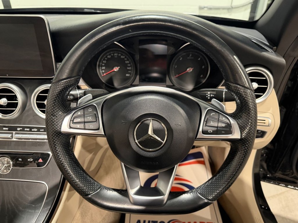 USED 2018 67 MERCEDES-BENZ C CLASS 2.1 C250d AMG Line (Premium Plus) Cabriolet 2dr Diesel G-Tronic+ Euro 6 (s/s) (204 ps) 