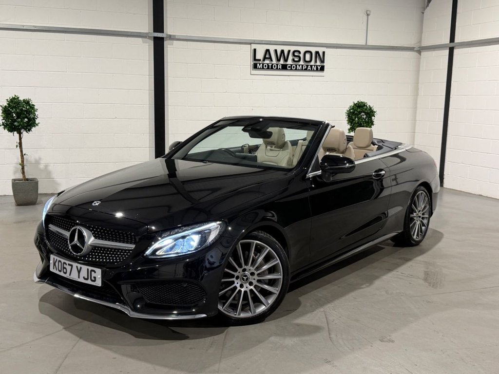 USED 2018 67 MERCEDES-BENZ C CLASS 2.1 C250d AMG Line (Premium Plus) Cabriolet 2dr Diesel G-Tronic+ Euro 6 (s/s) (204 ps) 