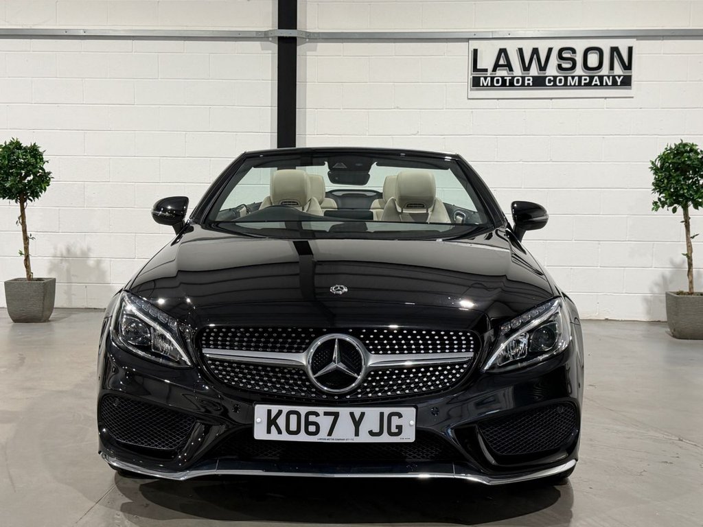 USED 2018 67 MERCEDES-BENZ C CLASS 2.1 C250d AMG Line (Premium Plus) Cabriolet 2dr Diesel G-Tronic+ Euro 6 (s/s) (204 ps) 