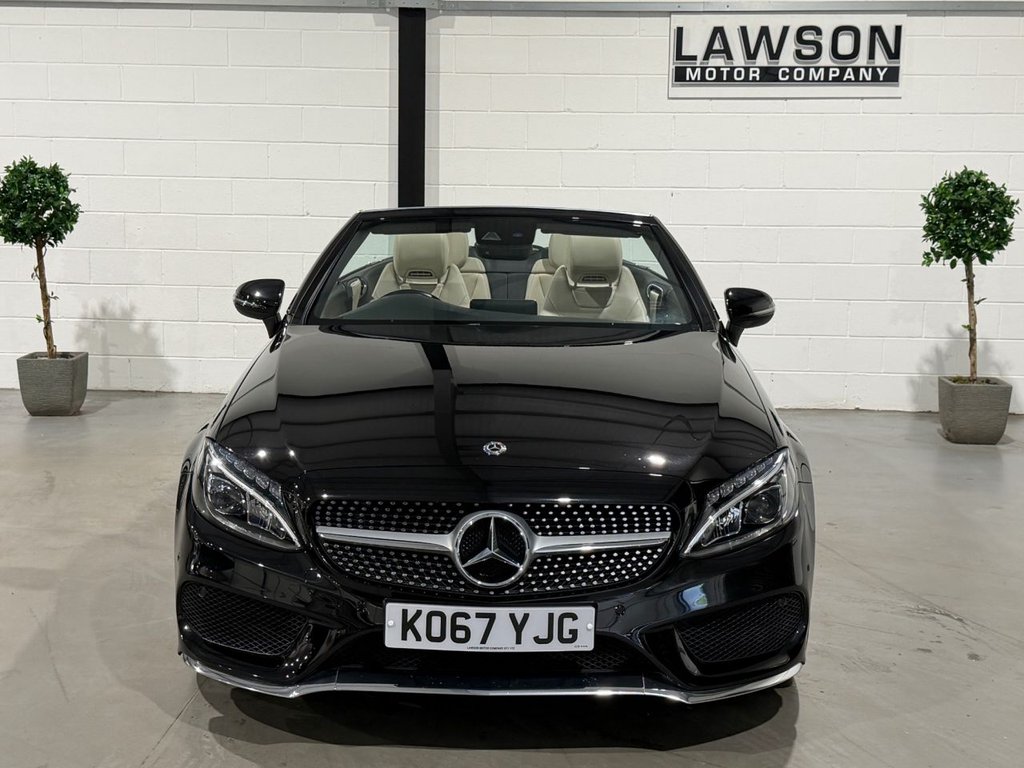 USED 2018 67 MERCEDES-BENZ C CLASS 2.1 C250d AMG Line (Premium Plus) Cabriolet 2dr Diesel G-Tronic+ Euro 6 (s/s) (204 ps) 