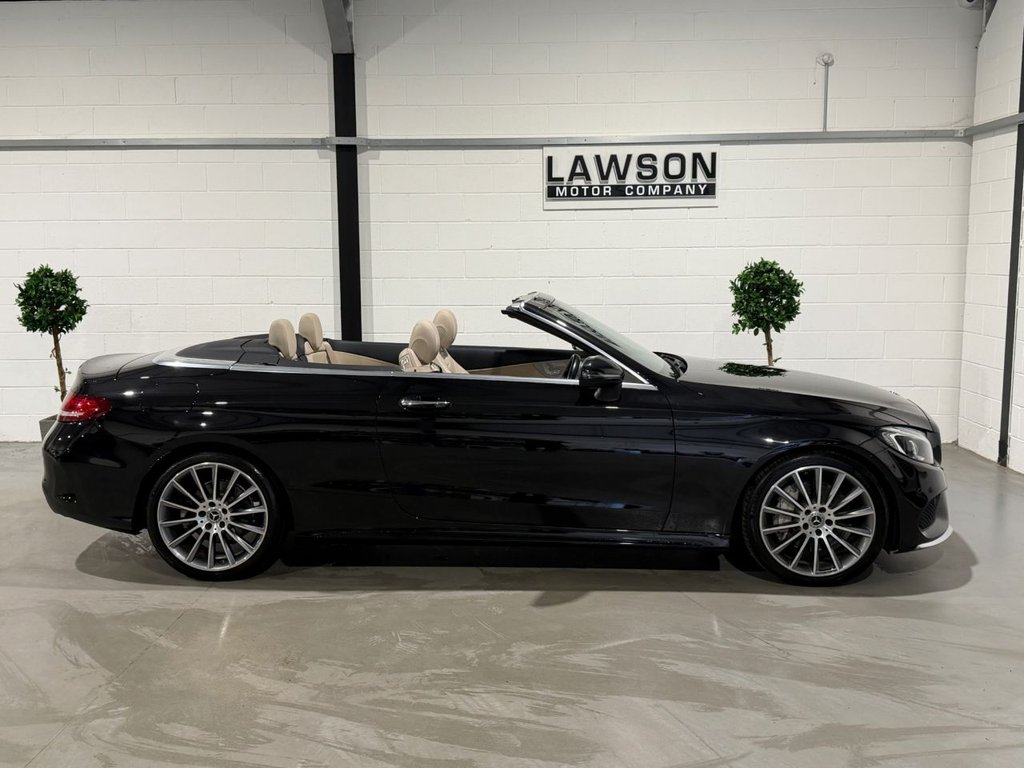 USED 2018 67 MERCEDES-BENZ C CLASS 2.1 C250d AMG Line (Premium Plus) Cabriolet 2dr Diesel G-Tronic+ Euro 6 (s/s) (204 ps) 