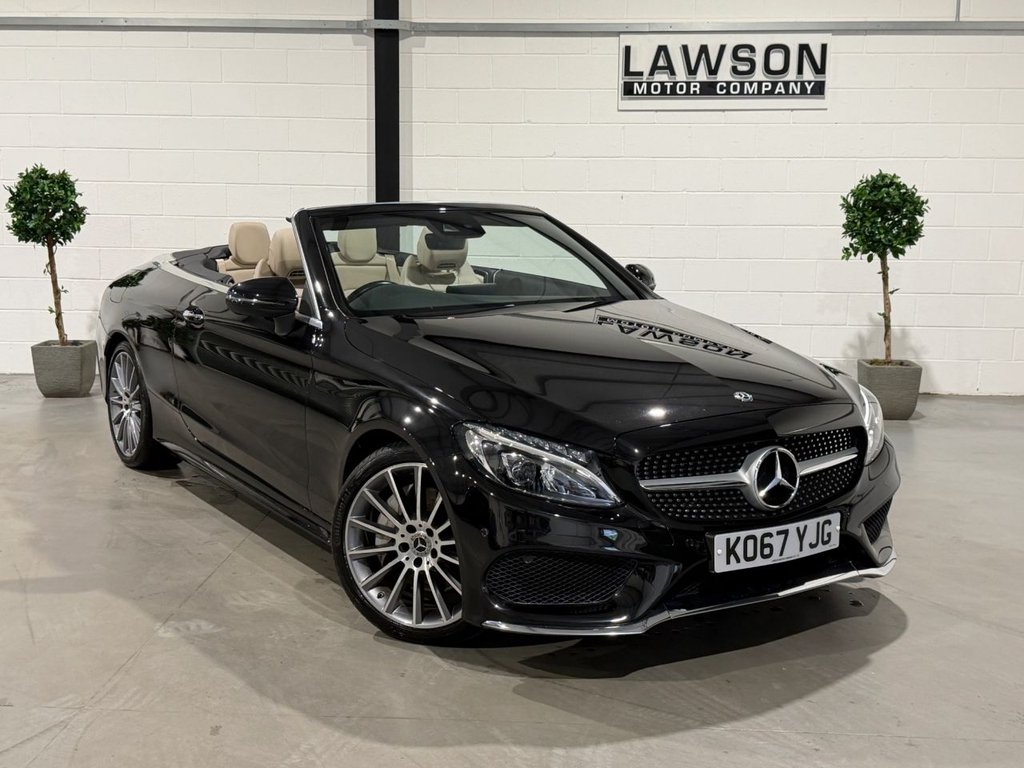 USED 2018 67 MERCEDES-BENZ C CLASS 2.1 C250d AMG Line (Premium Plus) Cabriolet 2dr Diesel G-Tronic+ Euro 6 (s/s) (204 ps) 