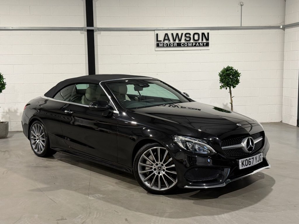 USED 2018 67 MERCEDES-BENZ C CLASS 2.1 C250d AMG Line (Premium Plus) Cabriolet 2dr Diesel G-Tronic+ Euro 6 (s/s) (204 ps) 