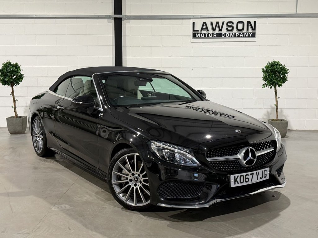 USED 2018 67 MERCEDES-BENZ C CLASS 2.1 C250d AMG Line (Premium Plus) Cabriolet 2dr Diesel G-Tronic+ Euro 6 (s/s) (204 ps) 