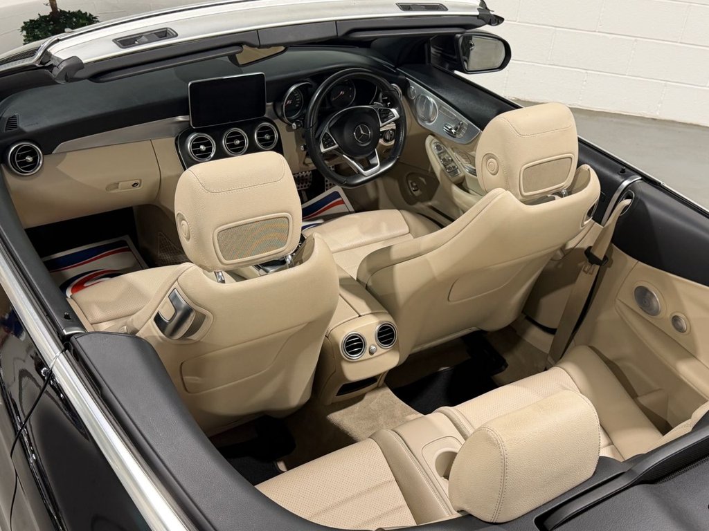USED 2018 67 MERCEDES-BENZ C CLASS 2.1 C250d AMG Line (Premium Plus) Cabriolet 2dr Diesel G-Tronic+ Euro 6 (s/s) (204 ps) 