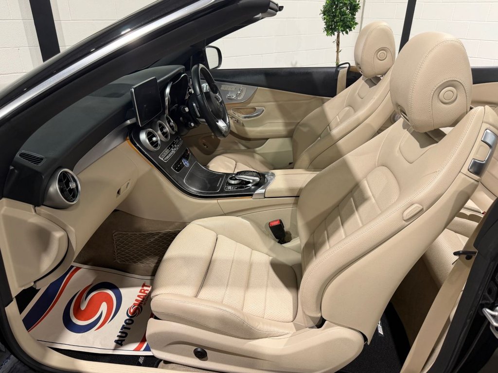 USED 2018 67 MERCEDES-BENZ C CLASS 2.1 C250d AMG Line (Premium Plus) Cabriolet 2dr Diesel G-Tronic+ Euro 6 (s/s) (204 ps) 