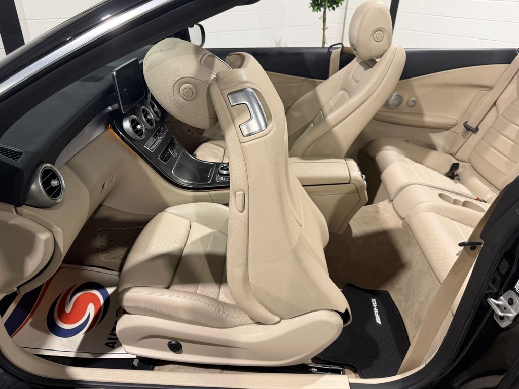 USED 2018 67 MERCEDES-BENZ C CLASS 2.1 C250d AMG Line (Premium Plus) Cabriolet 2dr Diesel G-Tronic+ Euro 6 (s/s) (204 ps) 
