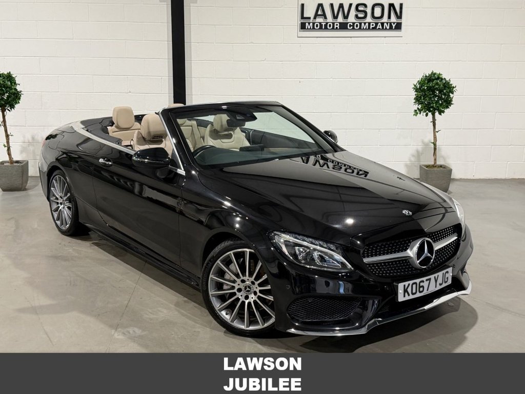 USED 2018 67 MERCEDES-BENZ C CLASS 2.1 C250d AMG Line (Premium Plus) Cabriolet 2dr Diesel G-Tronic+ Euro 6 (s/s) (204 ps) 