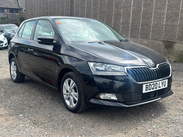 View our Skoda Fabia 1.0 TSI SE Hatchback 5 Door Petrol Manual Black Euro 6 1 Owner from New