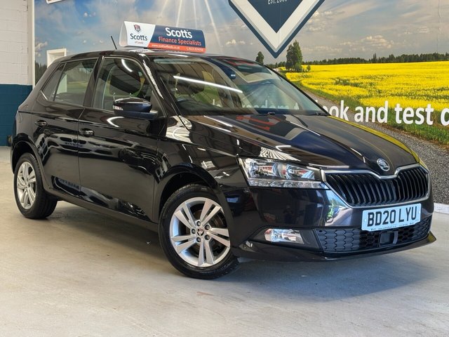 View our Skoda Fabia 1.0 TSI SE Hatchback 5 Door Petrol Manual Black Euro 6 1 Owner from New