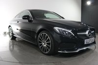 USED 2017 10 MERCEDES-BENZ C CLASS 2.1 C250d AMG Line (Premium) Coupe 2dr Diesel G-Tronic+ Euro 6 (s/s) (204 ps) 7 DOCUMENTED SERVICES I GREAT SPEC