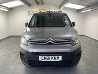 USED 2021 21 CITROEN BERLINGO 1.5 BlueHDi 1000 Driver M Panel Van 5dr Diesel EAT8 SWB Euro 6 (s/s) (130 ps) AUTO, NAV, BLUETOOTH !