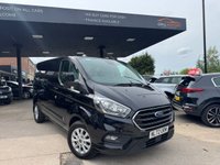 USED 2022 72 FORD TRANSIT CUSTOM 2.0 280 EcoBlue Limited Panel Van 5dr Diesel Auto L1 H1 Euro 6 (s/s) (170 ps) FSH 12 MOTHS MOT AND SERVICE