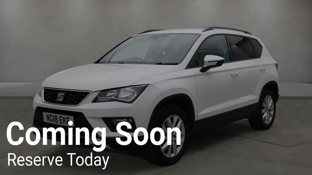 USED 2018 18 SEAT ATECA 2.0 TDI SE SUV 5dr Diesel Manual 4Drive Euro 6 (s/s) (150 ps) 2 KEYS / LONG MOT