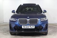 USED 2022 22 BMW X3 2.0 20i MHT M Sport Auto xDrive Euro 6 (s/s) 5dr Pan Sunroof, 360 Camera,
