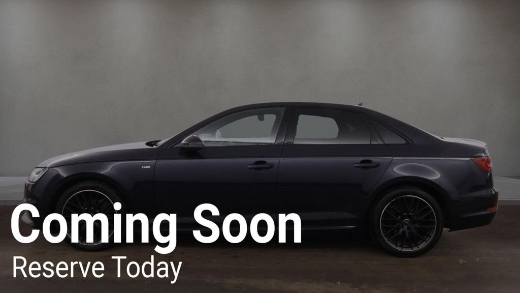 USED 2018 18 AUDI A4 2.0 TDI Black Edition Saloon 4dr Diesel S Tronic Euro 6 (s/s) (150 ps) 2 KEYS / LONG MOT