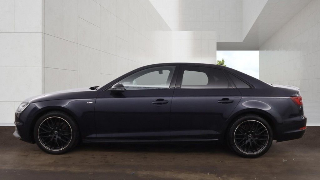 USED 2018 18 AUDI A4 2.0 TDI Black Edition Saloon 4dr Diesel S Tronic Euro 6 (s/s) (150 ps) 2 KEYS / LONG MOT