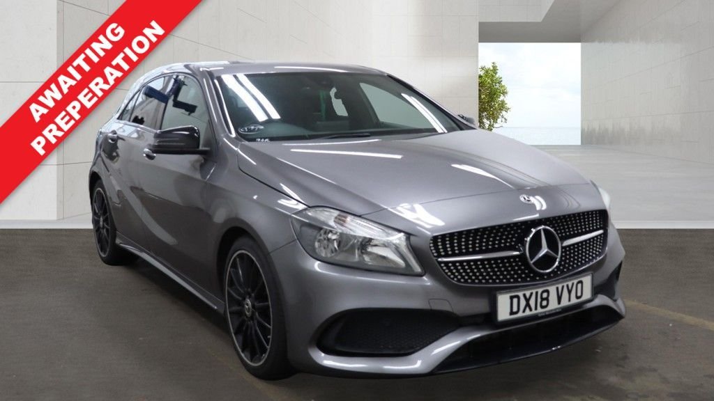 USED 2018 18 MERCEDES-BENZ A CLASS 1.6 A200 AMG Line Hatchback 5dr Petrol 7G-DCT Euro 6 (s/s) (156 ps) GOOD SERVICE HISTORY