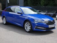 USED 2021 71 SKODA SUPERB Estate 1.4 TSI iV 13kWh SE Technology 5d Petrol Plug-in Hybrid DSG 218 S/S SAT NAV, HEATED SEATS, FULL BLACK LEATHER, VIRTUAL COCKPIT, KEYLESS START, ADAPTIVE CRUISE CONTROL & SPEED LIMITER, SMART LINK FOR WIRELESS APPLE CARPLAY & ANDROID AUTO, VOICE CONTROL SYSTEM, FRONT ASSIST, ELECTRIC MEMORY DRIVER'S SEAT, BLUETOOTH, DAB RADIO, LED DAYTIME RUNNING LIGHTS, LED HEADLIGHTS, FRONT & REAR PARKING SENSORS, 17 INCH ALLOYS, POWER FOLDING MIRRORS, CLIMATE CTRL, AUTO LIGHTS & WIPERS, ILLUMINATING VANITY MIRRORS, ISO FIX, 1 OWNER, SERVICE HISTORY