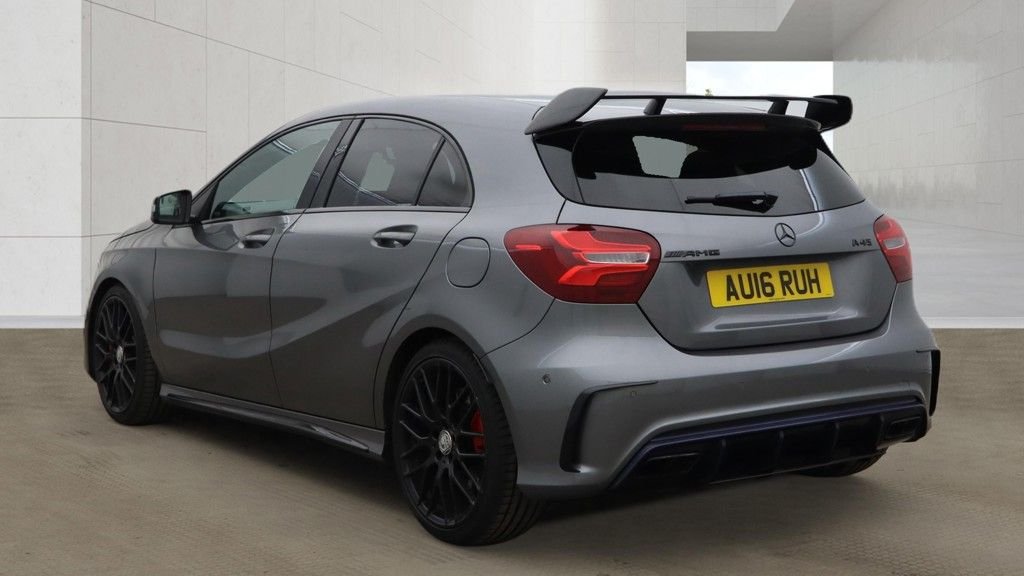 USED 2016 16 MERCEDES-BENZ A CLASS 2.0 A45 AMG (Premium) Hatchback 5dr Petrol SpdS DCT 4MATIC Euro 6 (s/s) (381 ps) GOOD SERVICE HISTORY