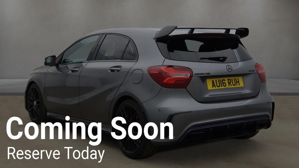USED 2016 16 MERCEDES-BENZ A CLASS 2.0 A45 AMG (Premium) Hatchback 5dr Petrol SpdS DCT 4MATIC Euro 6 (s/s) (381 ps) GOOD SERVICE HISTORY