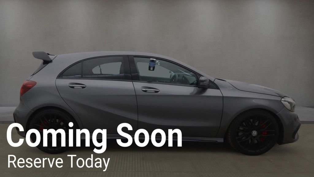 USED 2016 16 MERCEDES-BENZ A CLASS 2.0 A45 AMG (Premium) Hatchback 5dr Petrol SpdS DCT 4MATIC Euro 6 (s/s) (381 ps) GOOD SERVICE HISTORY