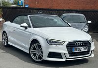 USED 2016 02 AUDI A3 CABRIOLET 1.6 TDI S line Convertible 2dr Diesel Manual Euro 6 (s/s) (110 ps) 