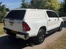 USED 2022 22 TOYOTA HILUX 2.4 D-4D Icon Pickup Double Cab 4dr Diesel Auto 4WD Euro 6 (s/s) (150 ps) TOYOTA HILUX ICON D/CAB AUTOMATIC ONE OWNER WHITE