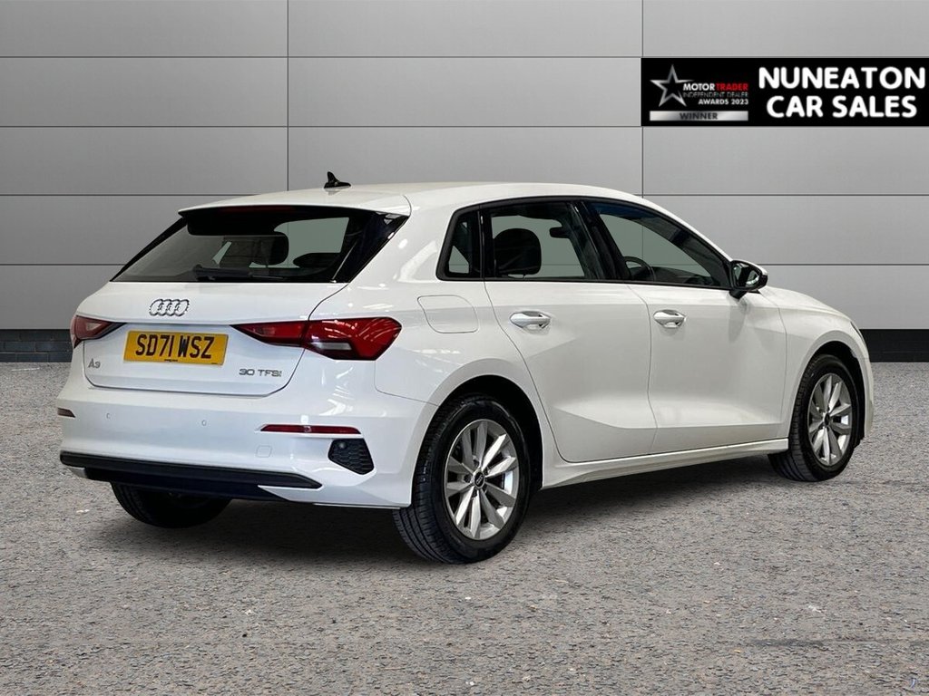 USED 2022 71 AUDI A3 1.0 TFSI 30 Technik Sportback 5dr Petrol S Tronic Euro 6 (s/s) (110 ps) APPLE CAR PLAY AND ANDROID AUTO