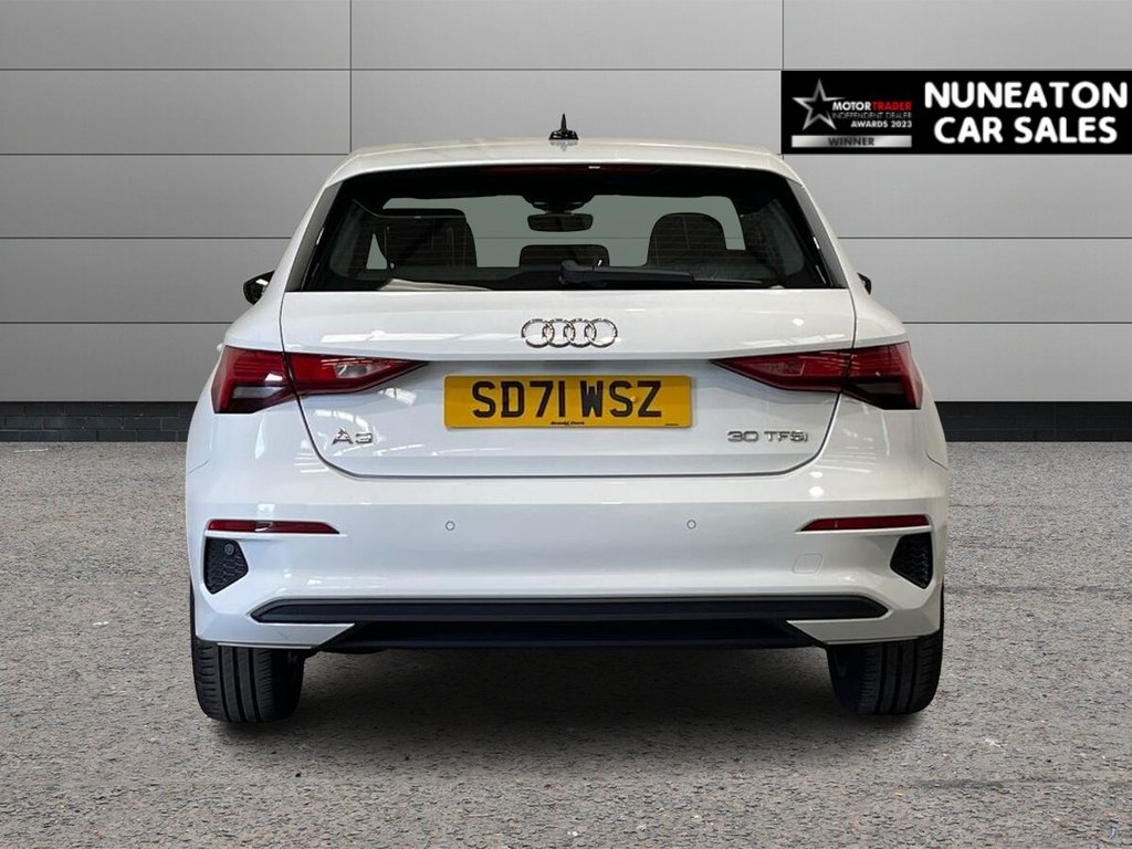 USED 2022 71 AUDI A3 1.0 TFSI 30 Technik Sportback 5dr Petrol S Tronic Euro 6 (s/s) (110 ps) APPLE CAR PLAY AND ANDROID AUTO