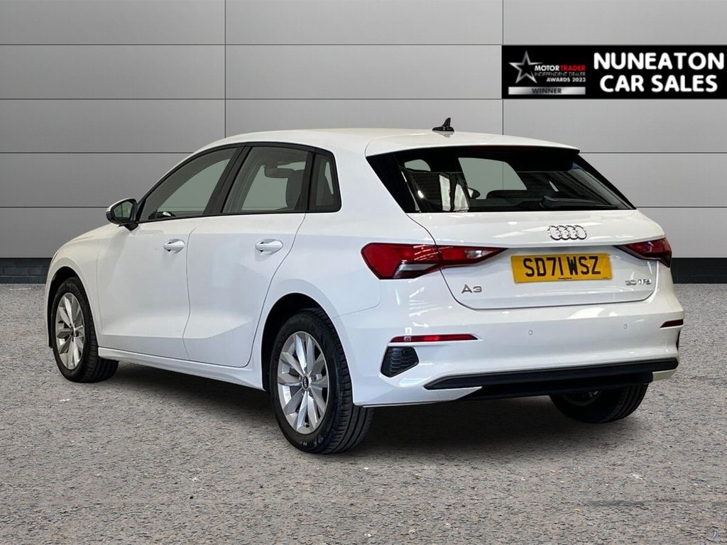 USED 2022 71 AUDI A3 1.0 TFSI 30 Technik Sportback 5dr Petrol S Tronic Euro 6 (s/s) (110 ps) APPLE CAR PLAY AND ANDROID AUTO