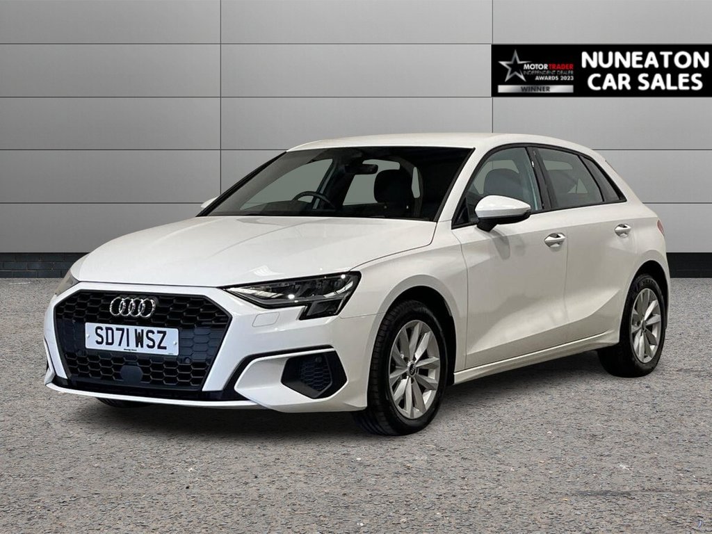 USED 2022 71 AUDI A3 1.0 TFSI 30 Technik Sportback 5dr Petrol S Tronic Euro 6 (s/s) (110 ps) APPLE CAR PLAY AND ANDROID AUTO