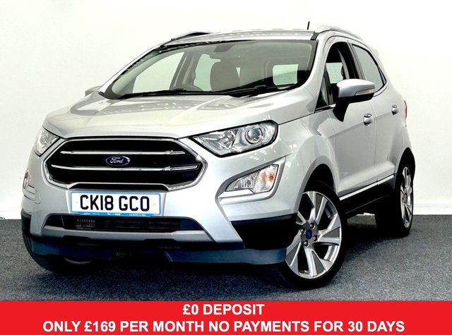 View our Ford Ecosport 1.0T EcoBoost Titanium SUV 5dr Petrol Manual Euro 6 (s/s) (125 ps)