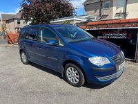 USED 2010 10 VOLKSWAGEN TOURAN 1.6 S MPV 5dr Petrol Manual (7 Seats) (194 g/km, 100 bhp) Air Con - ISOFIX - Alloys