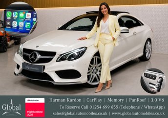 2016 MERCEDES-BENZ E-CLASS 3.0 E350d V6 BlueTEC AMG Line (Premium Plus) Coupe 2dr Diesel G-Tronic+ Euro 6 (s/s) (258 ps) &pound;10900.00