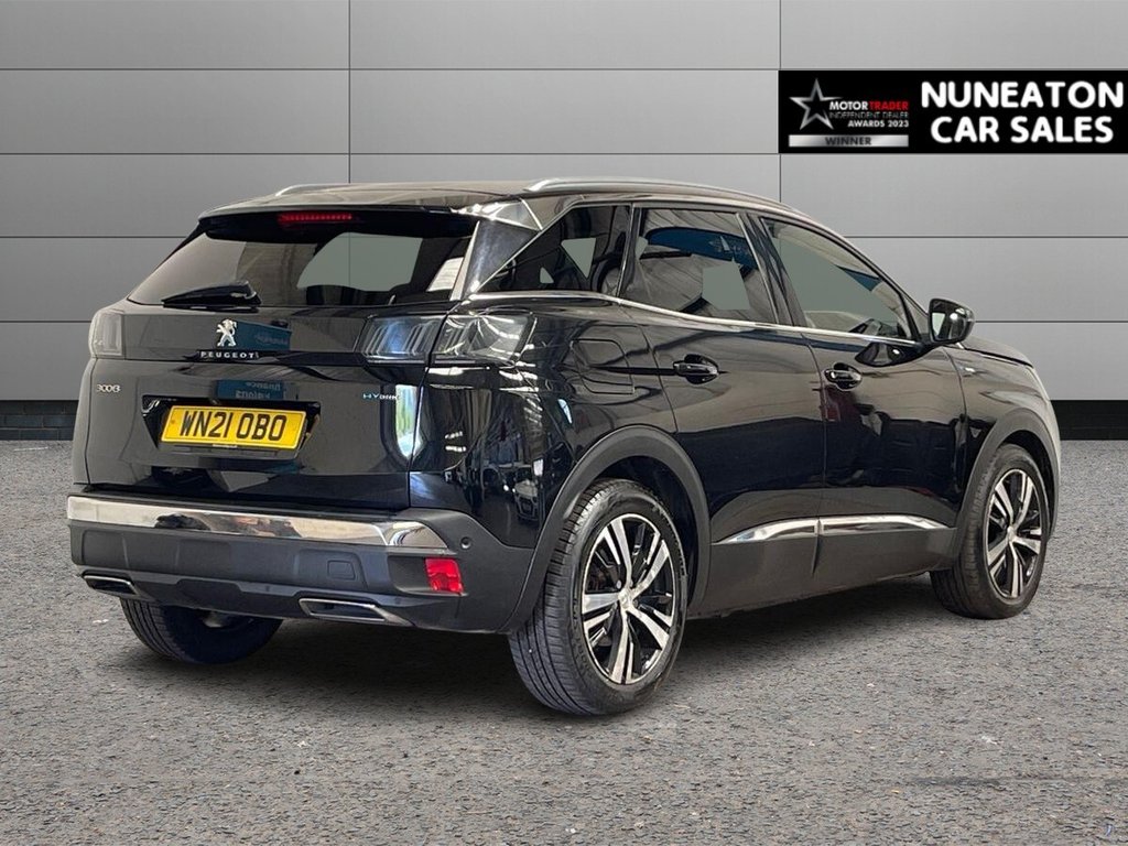 USED 2021 21 PEUGEOT 3008 1.6 13.2kWh GT Premium SUV 5dr Petrol Plug-in Hybrid e-EAT Euro 6 (s/s) (225 ps) One Owner - Full Dealer History