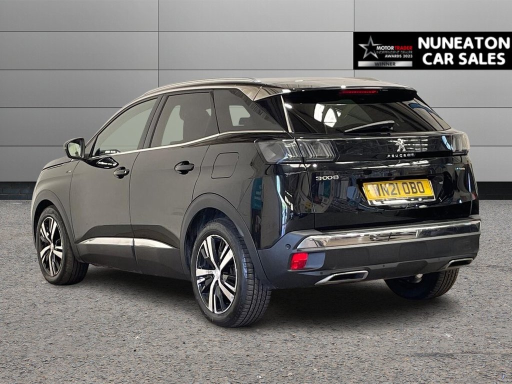 USED 2021 21 PEUGEOT 3008 1.6 13.2kWh GT Premium SUV 5dr Petrol Plug-in Hybrid e-EAT Euro 6 (s/s) (225 ps) One Owner - Full Dealer History