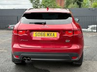 USED 2016 66 JAGUAR F-PACE 2.0 D180 R-Sport SUV 5dr Diesel Manual AWD Euro 6 (s/s) (180 ps) FRONT HEATED SEATS, 2 Keys