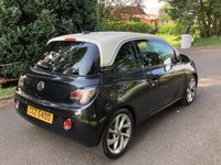 USED 2016 VAUXHALL ADAM 1.0i Turbo ecoFLEX SLAM Hatchback 3dr Petrol Manual Euro 6 (s/s) (115 ps) *ONLY 54820 MILES !!* HEATED LEATHER/STEERING WHEEL-X2 KEYS