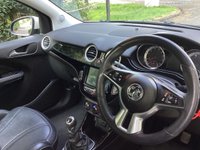 USED 2016 VAUXHALL ADAM 1.0i Turbo ecoFLEX SLAM Hatchback 3dr Petrol Manual Euro 6 (s/s) (115 ps) *ONLY 54820 MILES !!* HEATED LEATHER/STEERING WHEEL-X2 KEYS