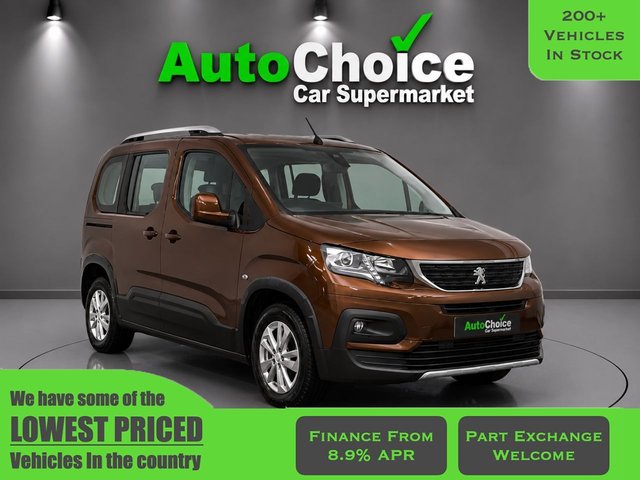 View our Peugeot Rifter range