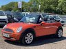 USED 2004 54 MINI COOPER COOPER 1.6 Convertible WARRANTYSENSORSRED INTERIOR