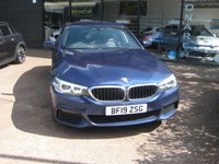 USED 2019 19 BMW 5 SERIES 2.0 520d M Sport Saloon 4dr Diesel Auto Euro 6 (s/s) (190 ps) FSH-LEATHER-H/SEATS-CAMERA