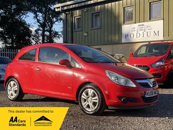 2008 VAUXHALL CORSA 1.2i 16v Breeze 3dr &pound;2990.00