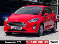 USED 2018 68 FORD FIESTA 1.1 Ti-VCT Zetec [Nav] 5dr - LOW MILEAGE NAV | APPLE CARPLAY | DAB | AC