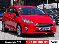 USED 2018 68 FORD FIESTA 1.1 Ti-VCT Zetec [Nav] 5dr - LOW MILEAGE NAV | APPLE CARPLAY | DAB | AC