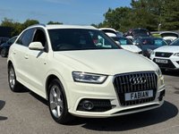 USED 2013 63 AUDI Q3 2.0 TDI S line SUV 5dr Diesel Manual quattro Euro 5 (s/s) (177 ps) 