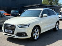 USED 2013 63 AUDI Q3 2.0 TDI S line SUV 5dr Diesel Manual quattro Euro 5 (s/s) (177 ps) 