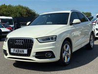USED 2013 63 AUDI Q3 2.0 TDI S line SUV 5dr Diesel Manual quattro Euro 5 (s/s) (177 ps) 